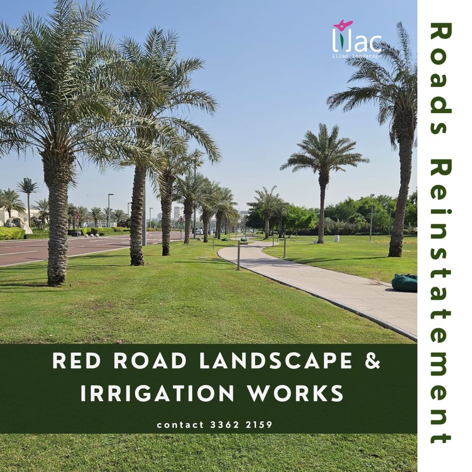 Road-corridor landscaping and irrigation works, Qatar